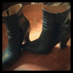 John Fluevog - black booties